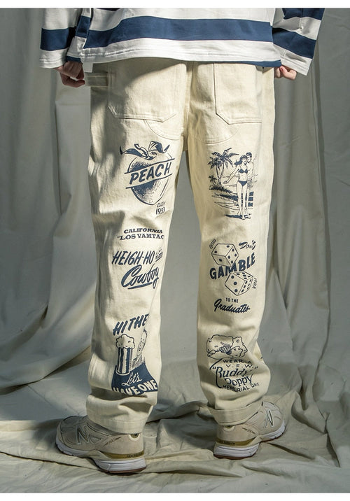 Foundations Graphic Straight Pants