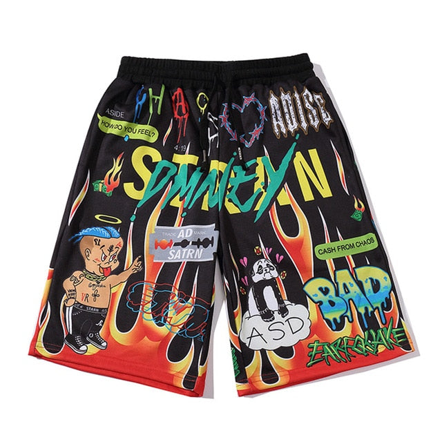 Chaos Run Graphic Shorts